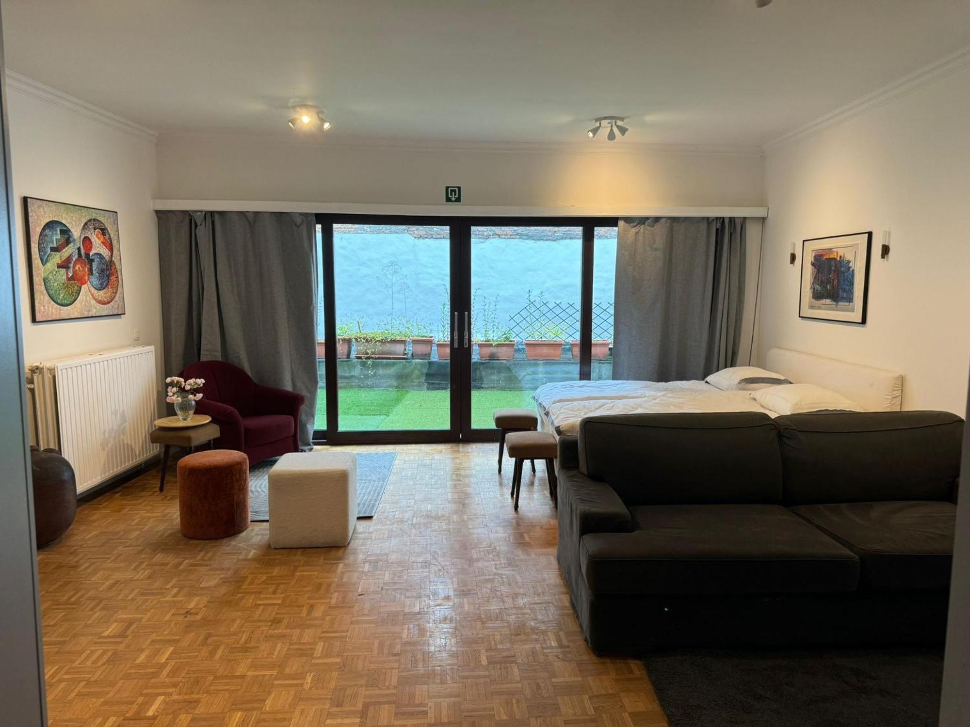 Garden Loft In City Center Meir 1Fl أنتويرب المظهر الخارجي الصورة