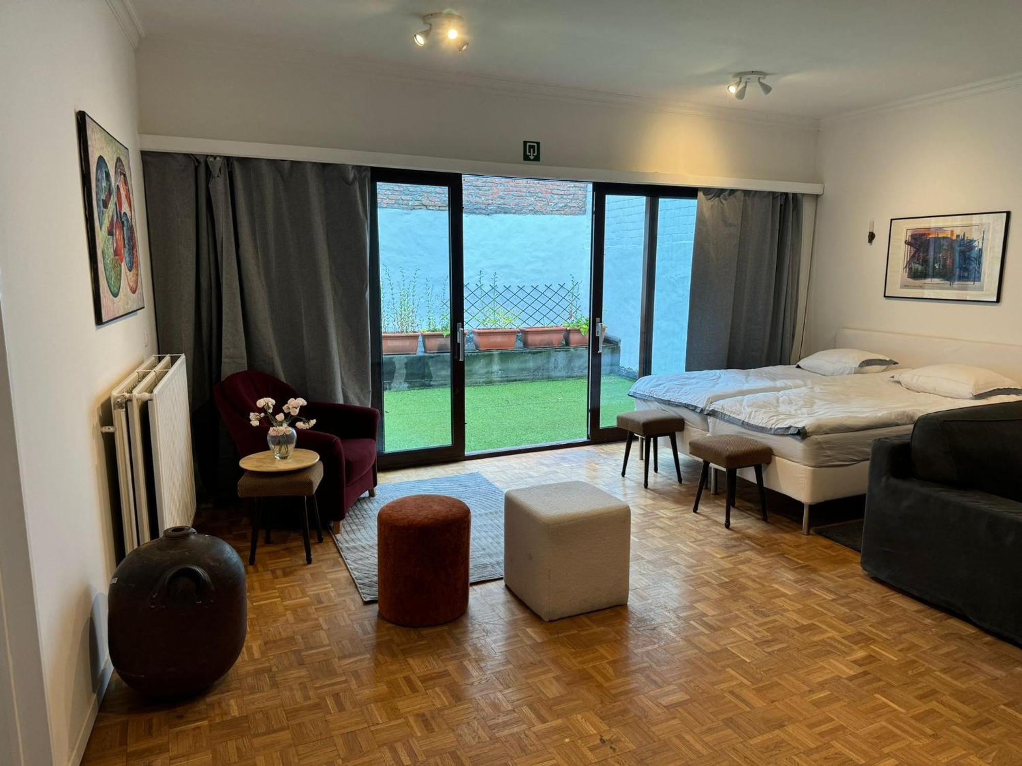 Garden Loft In City Center Meir 1Fl أنتويرب المظهر الخارجي الصورة